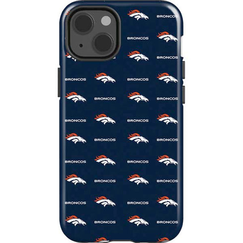 NFL Denver Broncos Blitz Series iPhone 15 Impact Case